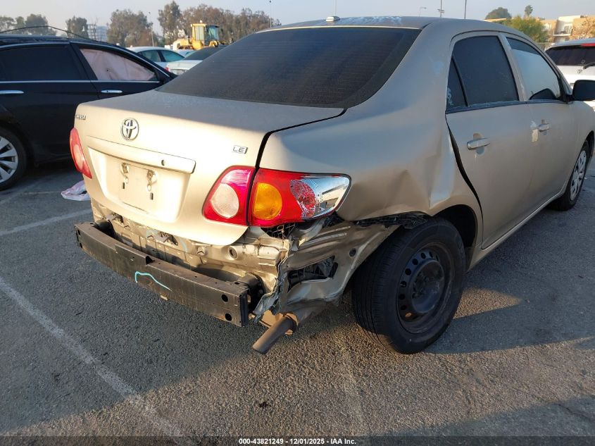 2009 Toyota Corolla Le VIN: 1NXBU40E69Z047843 Lot: 43821249