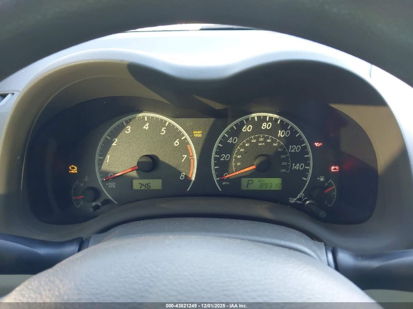 2009 Toyota Corolla Le VIN: 1NXBU40E69Z047843 Lot: 43821249