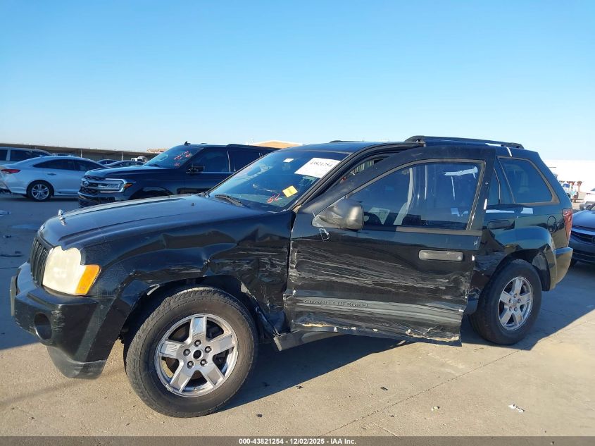 2006 Jeep Grand Cherokee Laredo VIN: 1J4HR48N06C196877 Lot: 43821254