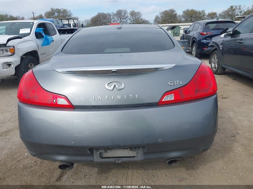 2011 Infiniti G37X VIN: JN1CV6EL9BM262392 Lot: 43821264