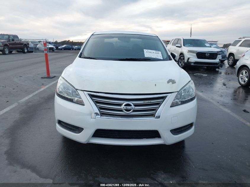 2014 Nissan Sentra Sv VIN: 3N1AB7AP2EY248270 Lot: 43821269