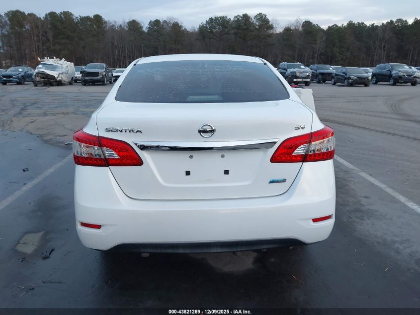 2014 Nissan Sentra Sv VIN: 3N1AB7AP2EY248270 Lot: 43821269