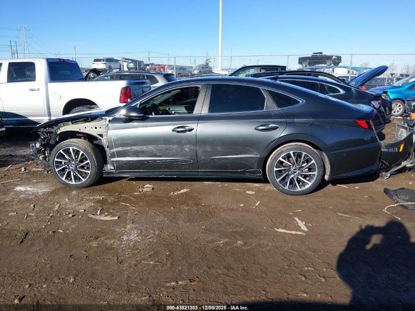 2022 Hyundai Sonata Limited VIN: KMHL34J28NA177694 Lot: 43821303