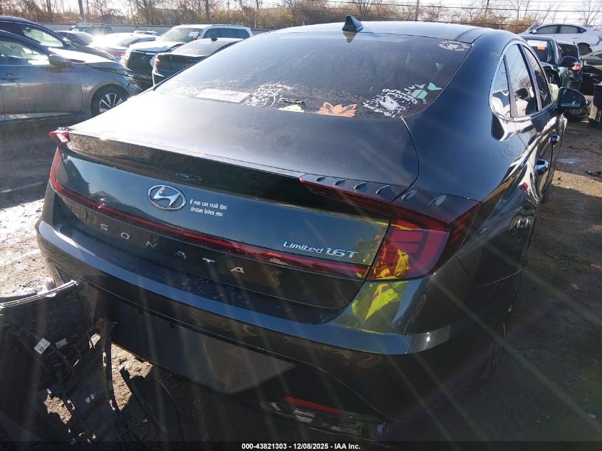 2022 Hyundai Sonata Limited VIN: KMHL34J28NA177694 Lot: 43821303