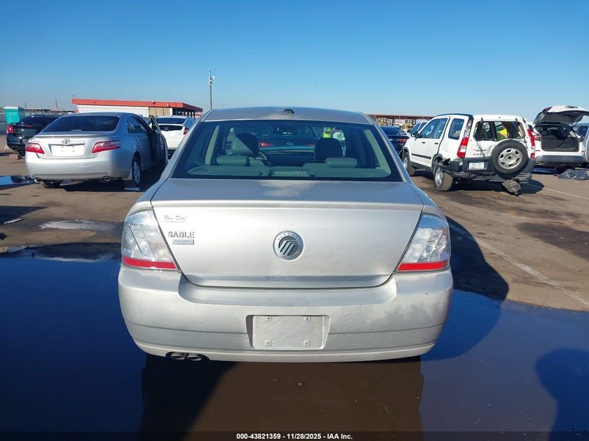 2008 Mercury Sable Premier VIN: 1MEHM42W48G626815 Lot: 43821359