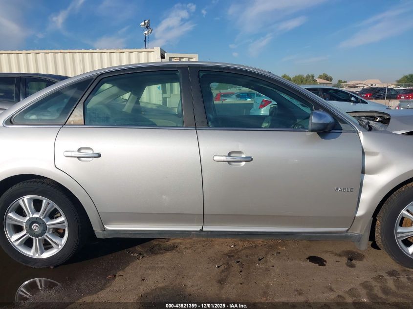 2008 Mercury Sable Premier VIN: 1MEHM42W48G626815 Lot: 43821359