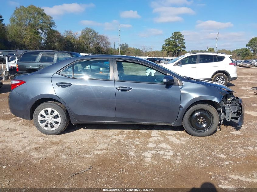 2014 Toyota Corolla L VIN: 2T1BURHE2EC165191 Lot: 43821378