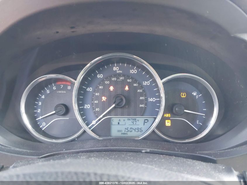 2014 Toyota Corolla L VIN: 2T1BURHE2EC165191 Lot: 43821378