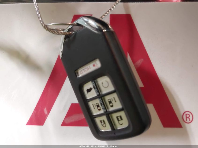 2022 Honda Odyssey Touring VIN: 5FNRL6H87NB024851 Lot: 43821381