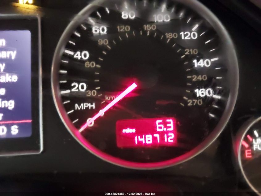 2007 Audi A4 2.0T VIN: WAUDF78E27A127472 Lot: 43821389