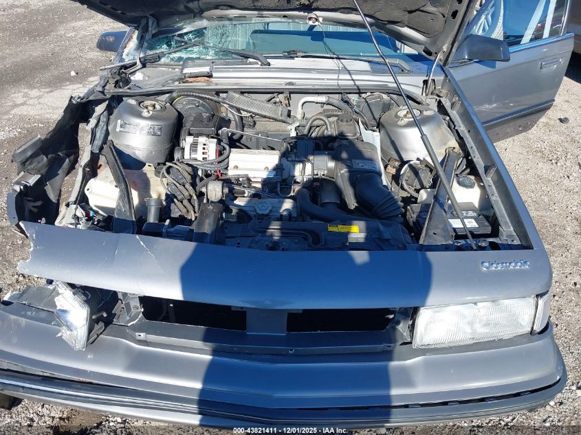 1992 Oldsmobile Cutlass Ciera S VIN: 1G3AL54NXN6401140 Lot: 43821411