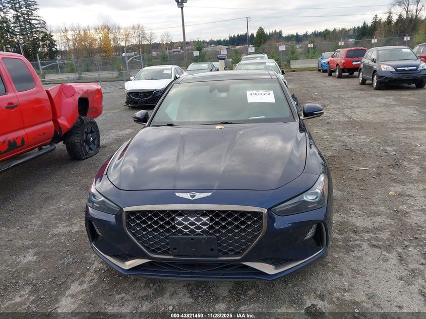 2019 Genesis G70 3.3T Advanced VIN: KMTG34LE8KU029876 Lot: 43821450