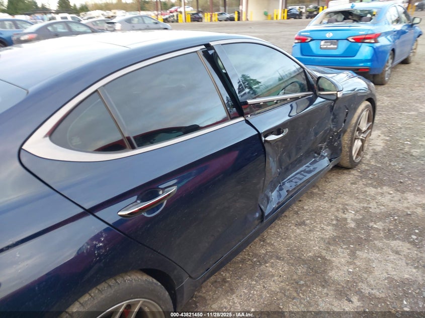 2019 Genesis G70 3.3T Advanced VIN: KMTG34LE8KU029876 Lot: 43821450