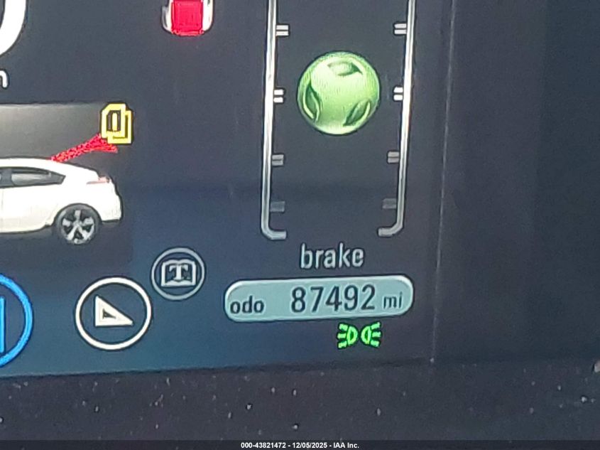 2014 Chevrolet Volt VIN: 1G1RD6E48EU165703 Lot: 43821472