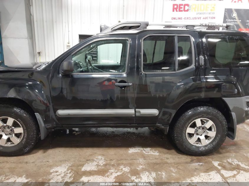 2012 Nissan Xterra Pro-4X VIN: 5N1AN0NW2CC502302 Lot: 43821509