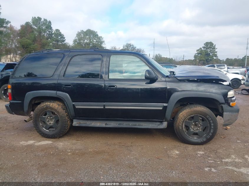 2005 Chevrolet Tahoe Lt VIN: 1GNEC13TX5R160423 Lot: 43821519