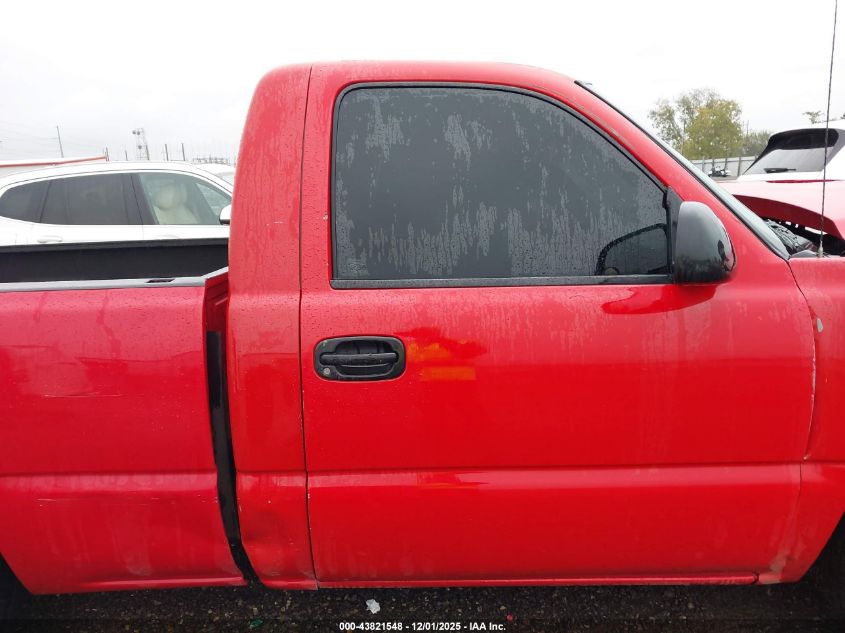 2006 Chevrolet Silverado 1500 Work Truck VIN: 3GCEC14X56G205148 Lot: 43821548