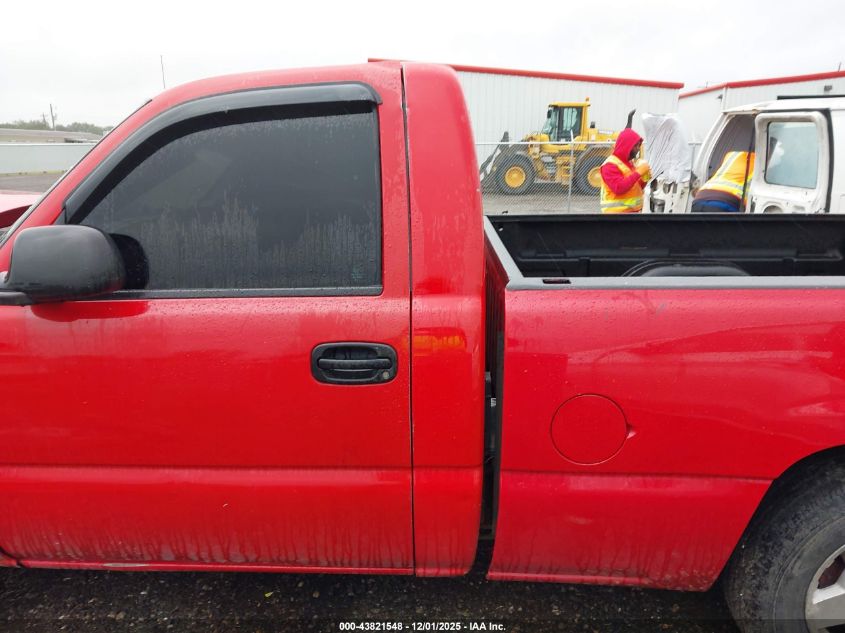 2006 Chevrolet Silverado 1500 Work Truck VIN: 3GCEC14X56G205148 Lot: 43821548