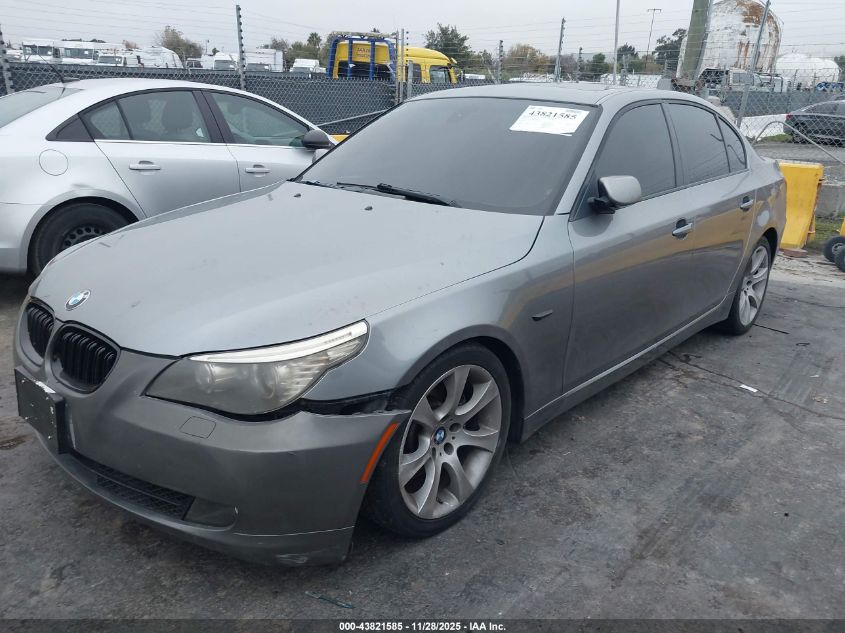 2008 BMW 535I VIN: WBANW13598CZ74942 Lot: 43821585