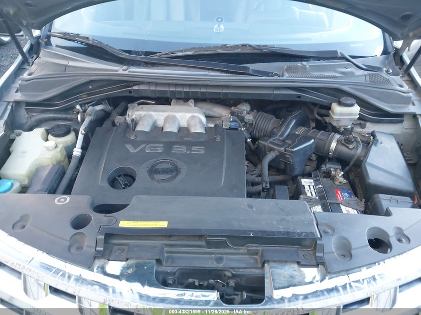 2005 Nissan Murano Se VIN: JN8AZ08W45W409548 Lot: 43821599