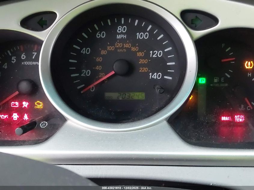 2005 Toyota Highlander V6 VIN: JTEEP21A350075198 Lot: 43821618