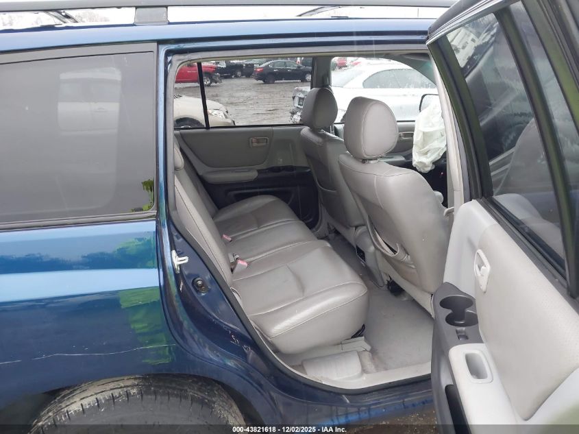 2005 Toyota Highlander V6 VIN: JTEEP21A350075198 Lot: 43821618