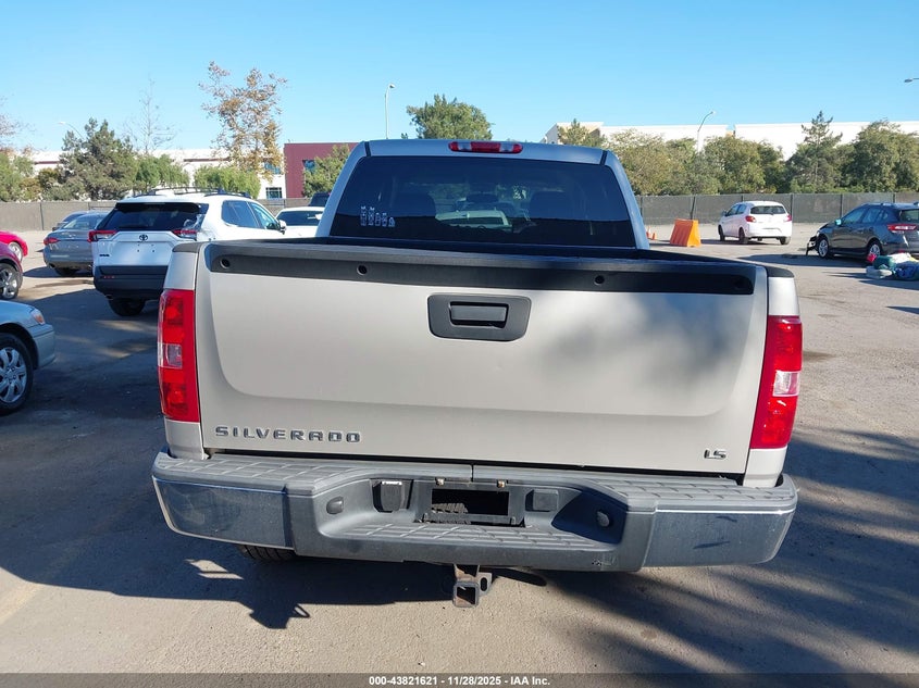 2007 Chevrolet Silverado 1500 Ls VIN: 2GCEC13C471718464 Lot: 43821621