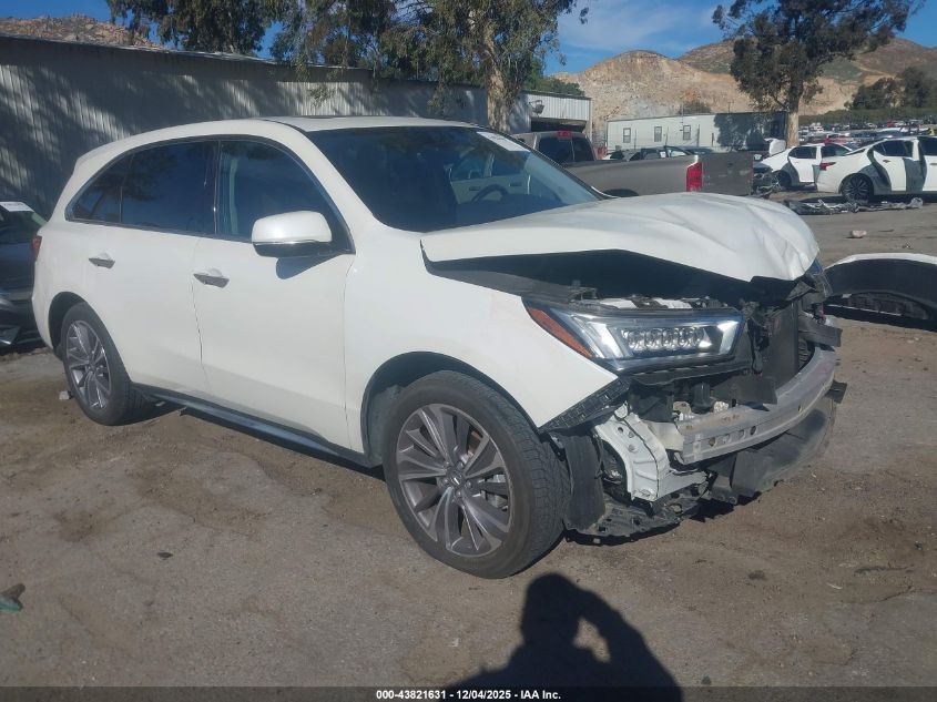 ACURA MDX TECHNOLOGY ENTERTAINMENT PKGS