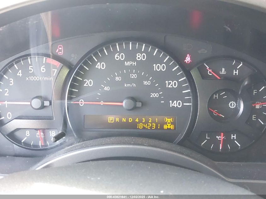 2007 Nissan Titan Le VIN: 1N6BA07B47N234956 Lot: 43821641