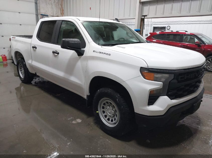 CHEVROLET SILVERADO 1500 4WD SHORT BED WT/4WD STANDARD BED WT