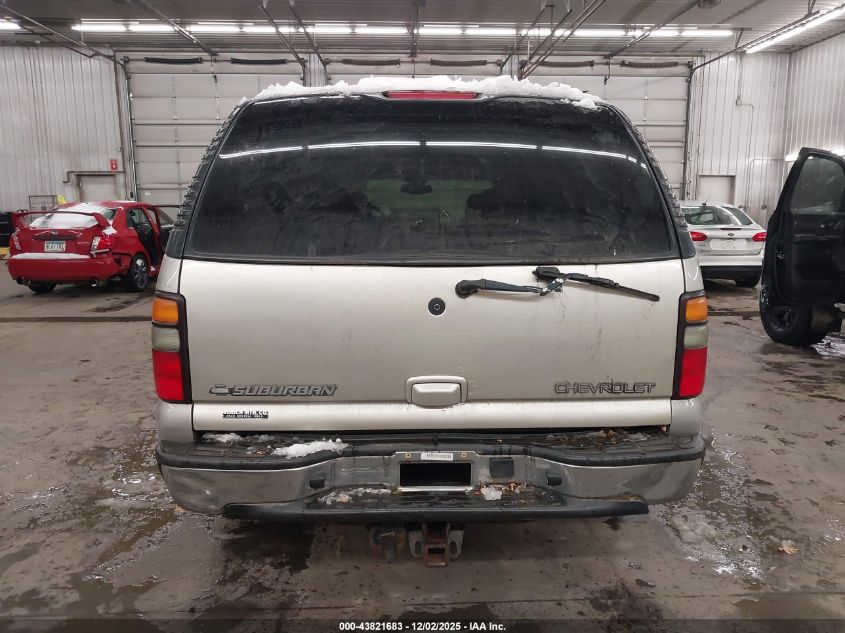 2005 Chevrolet Suburban 1500 Lt VIN: 3GNFK16Z15G203523 Lot: 43821683