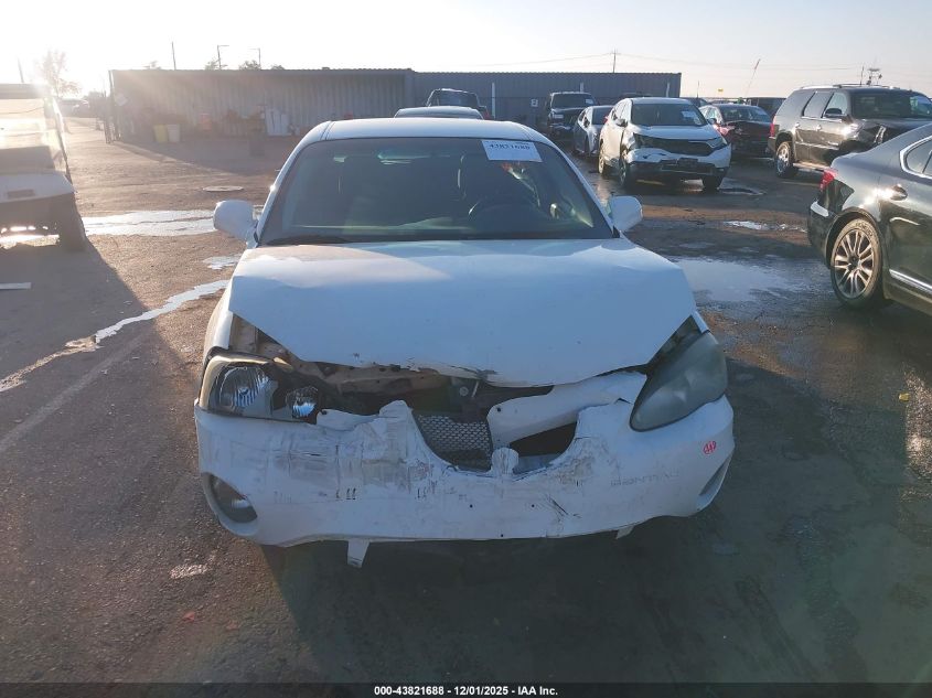 2006 Pontiac Grand Prix VIN: 2G2WP552461107390 Lot: 43821688