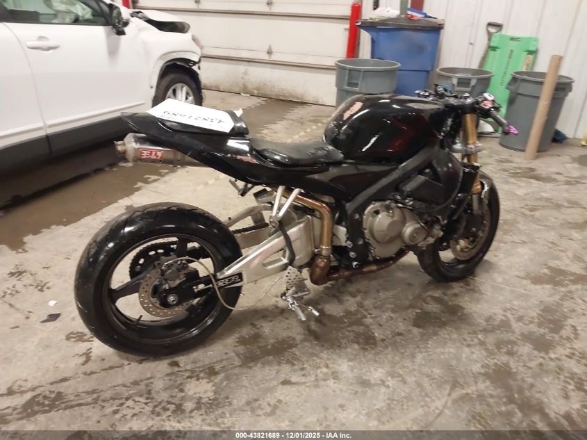 2006 Honda Cbr600 Rr VIN: JH2PC37076M303301 Lot: 43821689