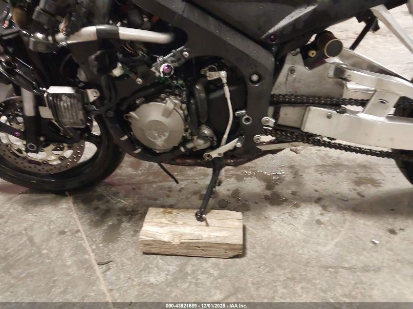 2006 Honda Cbr600 Rr VIN: JH2PC37076M303301 Lot: 43821689