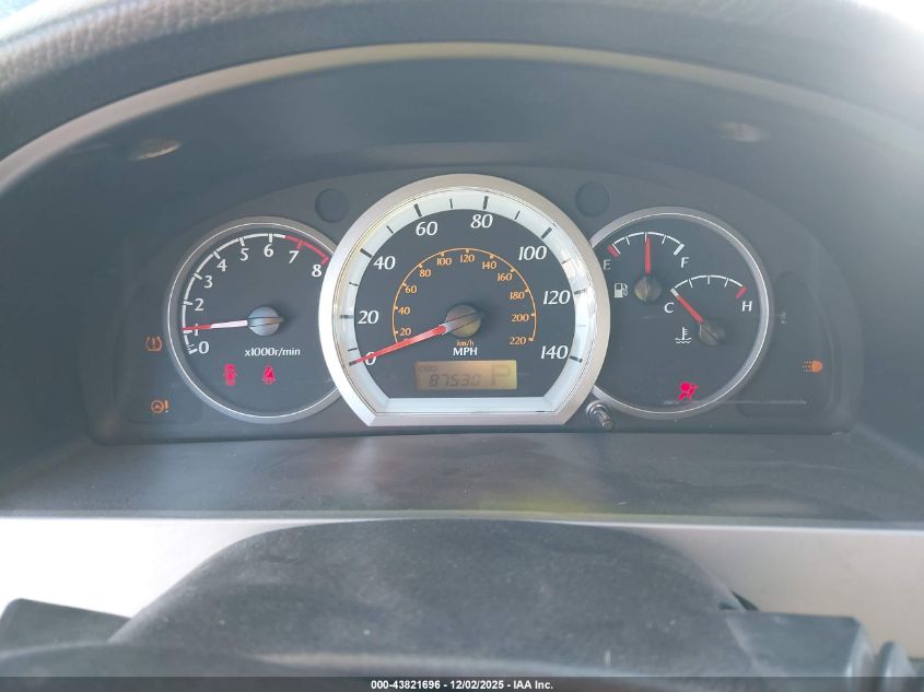 2008 Suzuki Forenza Convenience/Convenience Pkg/Popular VIN: KL5JD56Z58K955989 Lot: 43821696