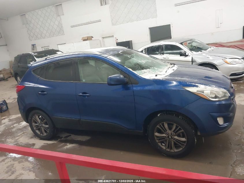 2015 Hyundai Tucson Se VIN: KM8JU3AGXFU952216 Lot: 43821701