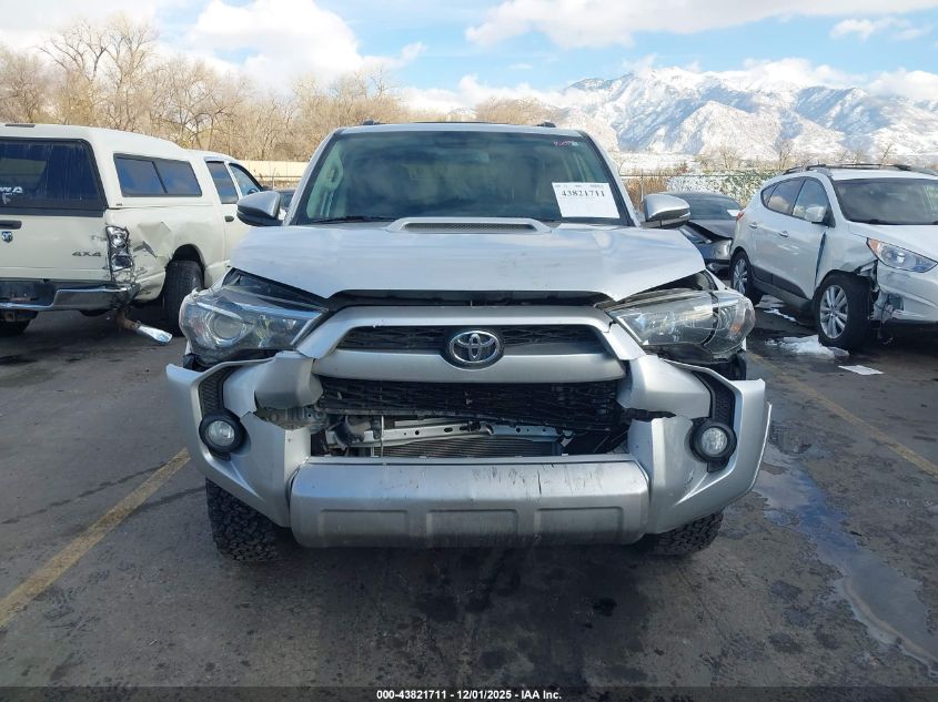 2017 Toyota 4Runner Trd Off Road Premium VIN: JTEBU5JRXH5434296 Lot: 43821711