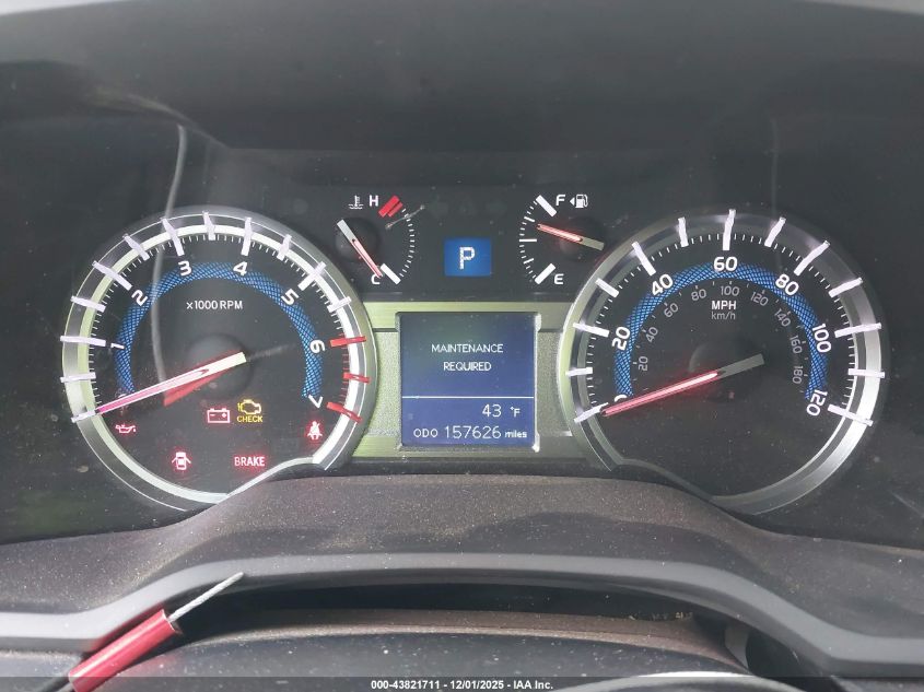 2017 Toyota 4Runner Trd Off Road Premium VIN: JTEBU5JRXH5434296 Lot: 43821711