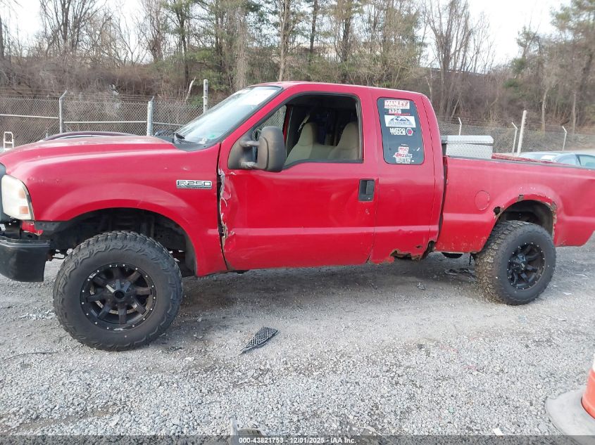 2006 Ford F-250 Lariat/Xl/Xlt VIN: 1FTSX215X6EB03402 Lot: 43821753