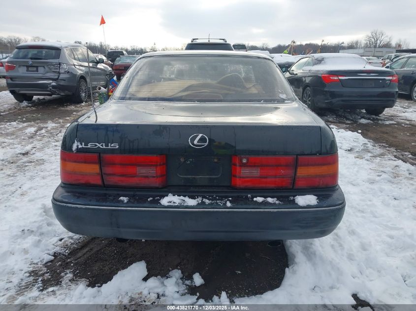 1990 Lexus Ls 400 VIN: JT8UF11E5L0028072 Lot: 43821770