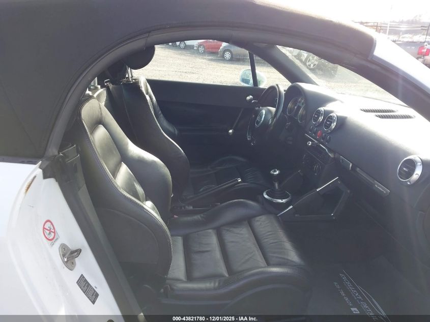 2002 Audi Tt 1.8L VIN: TRUUT28N921017855 Lot: 43821780