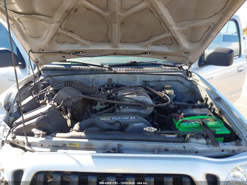 2002 Toyota Tacoma Prerunner V6 VIN: 5TESN92N62Z009408 Lot: 43821783