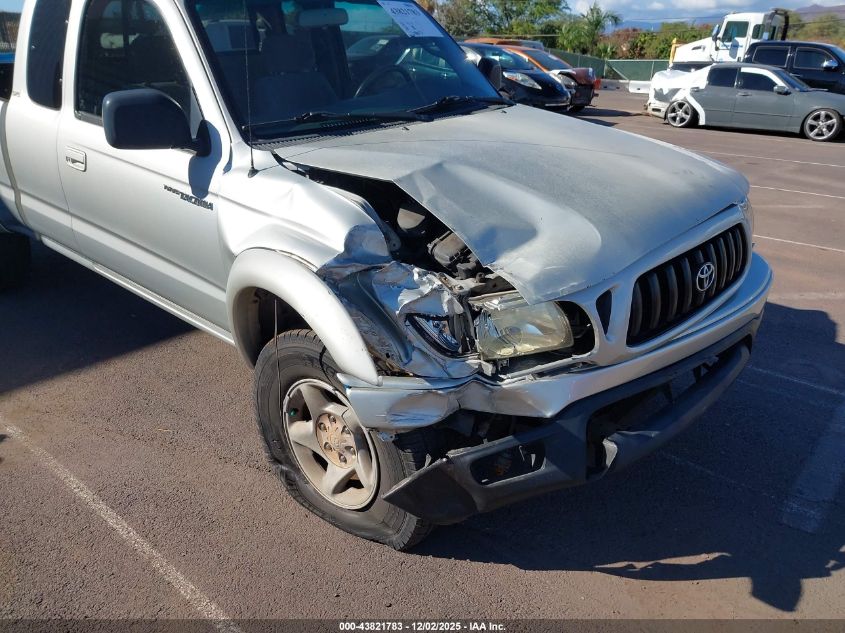 2002 Toyota Tacoma Prerunner V6 VIN: 5TESN92N62Z009408 Lot: 43821783