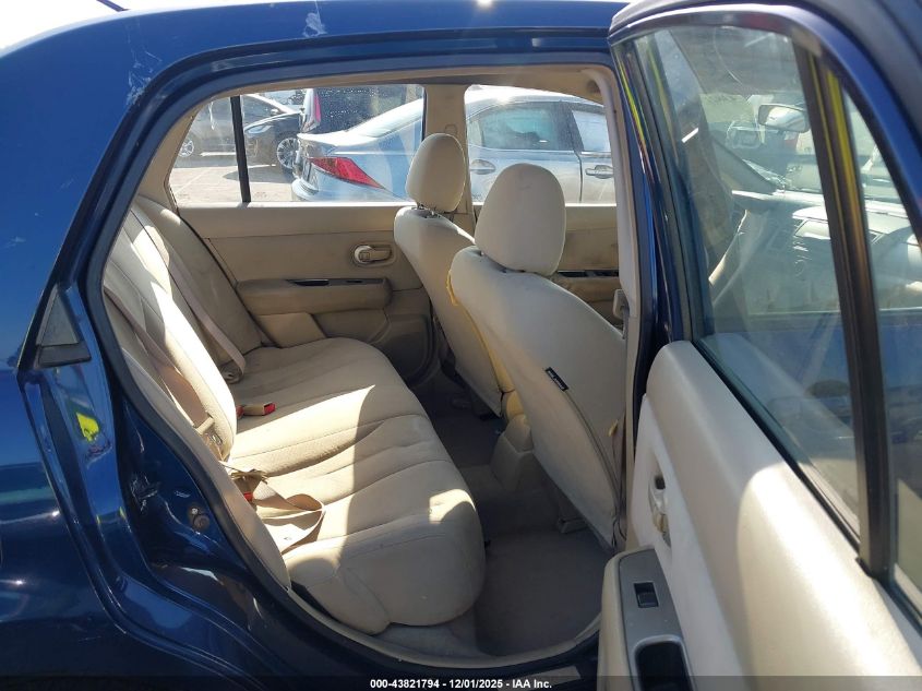 2009 Nissan Versa 1.8S VIN: 3N1BC11E49L398607 Lot: 43821794