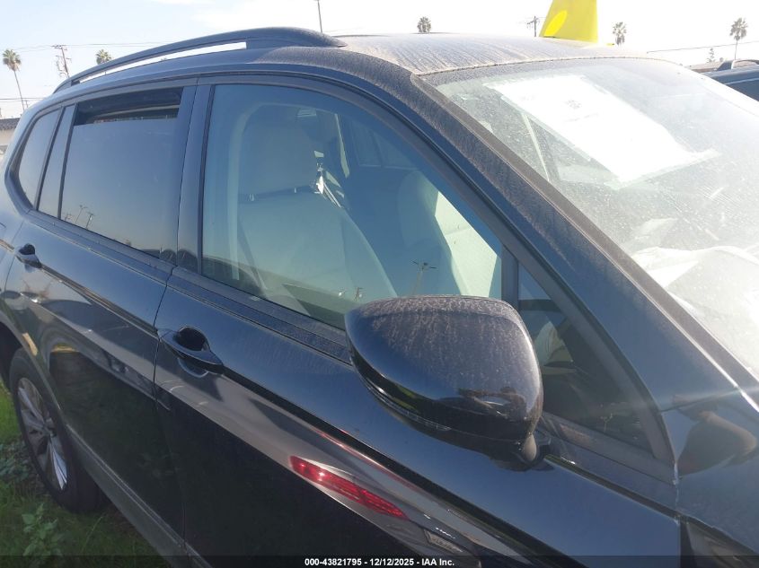 2019 Volkswagen Tiguan 2.0T S VIN: 3VV0B7AX3KM191445 Lot: 43821795