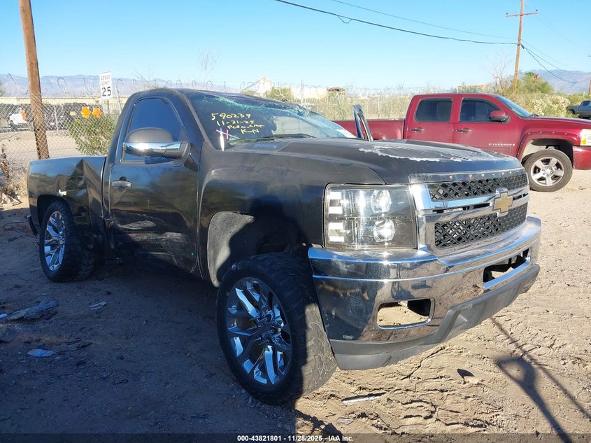 2008 Chevrolet Silverado 1500 Lt1 VIN: 1GCEK14C48Z324327 Lot: 43821801
