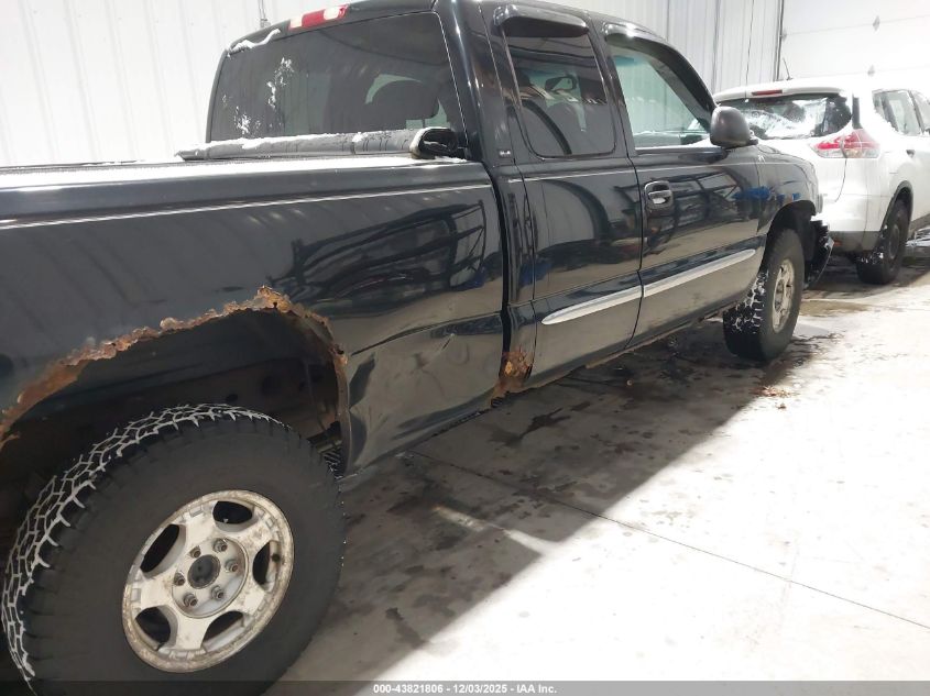 2004 GMC Sierra 1500 Sle VIN: 1GTEK19T04E285956 Lot: 43821806
