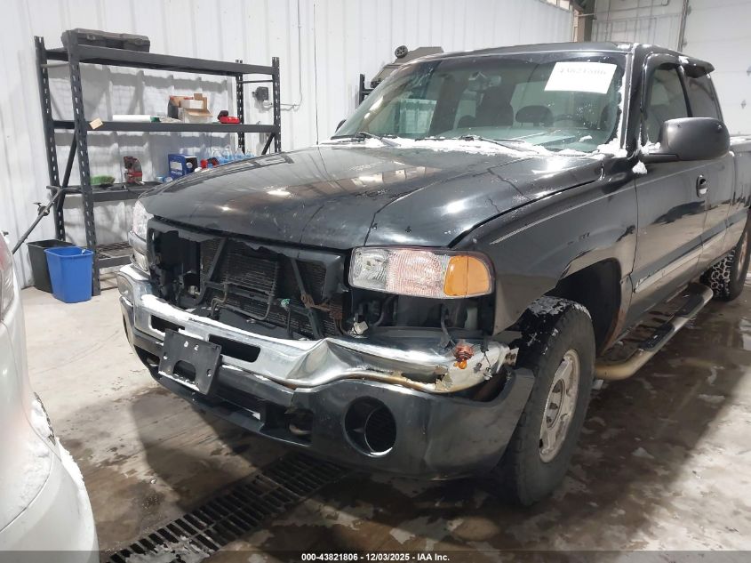 2004 GMC Sierra 1500 Sle VIN: 1GTEK19T04E285956 Lot: 43821806