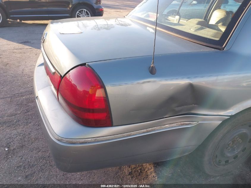 2005 Mercury Grand Marquis Gs VIN: 2MEFM74W75X641482 Lot: 43821821