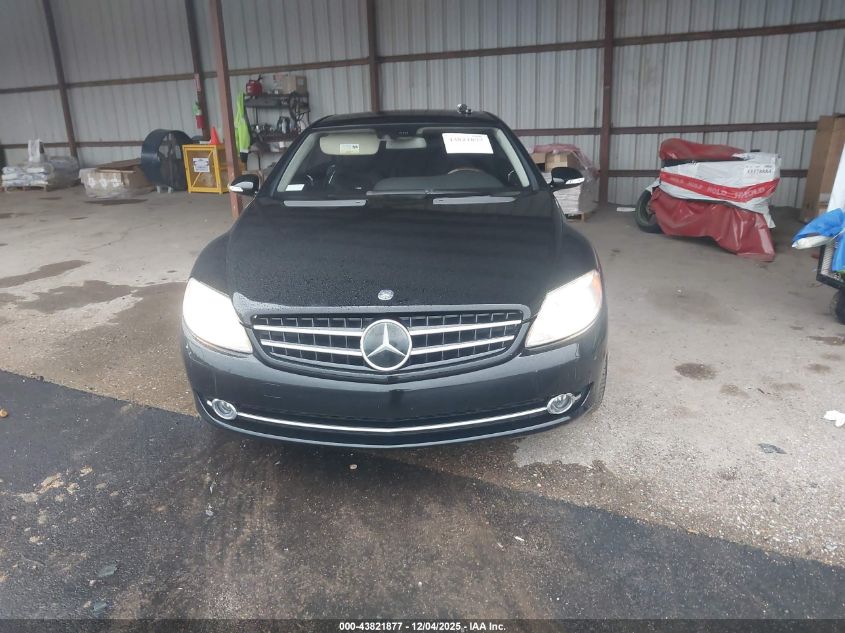 2008 Mercedes-Benz Cl 600 VIN: WDDEJ76X18A017742 Lot: 43821877